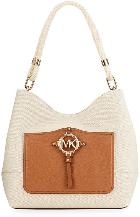 amy hobo michael kors|Michael Kors Amy Large Rope Hobo Shoulder .